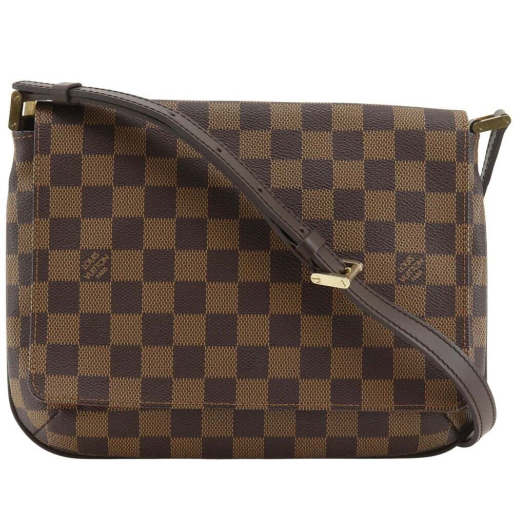 LOUIS VUITTON Brown Damier Canvas Shoulder Bag